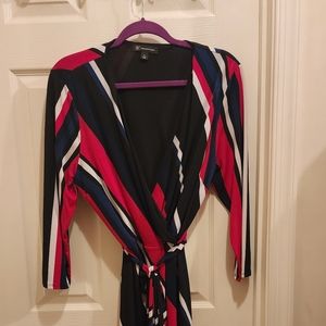 INC Multi-striped Dress